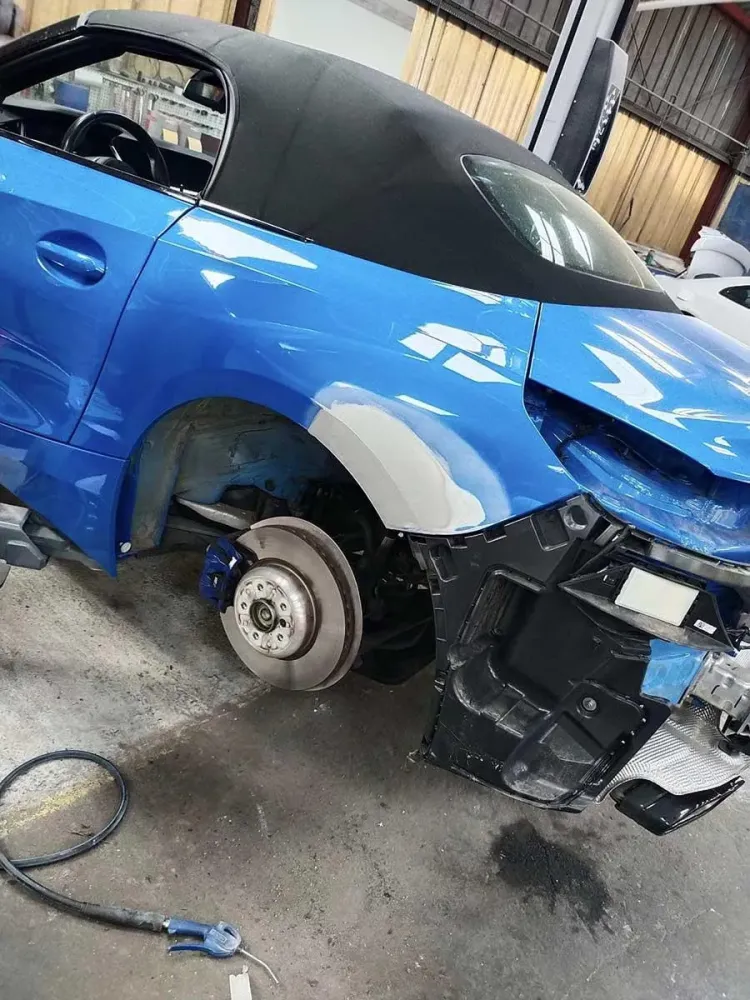 travaux de carrosserie auto